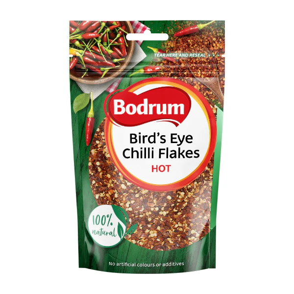 Bodrum Bird's Eye Chilli Flakes Hot 100g