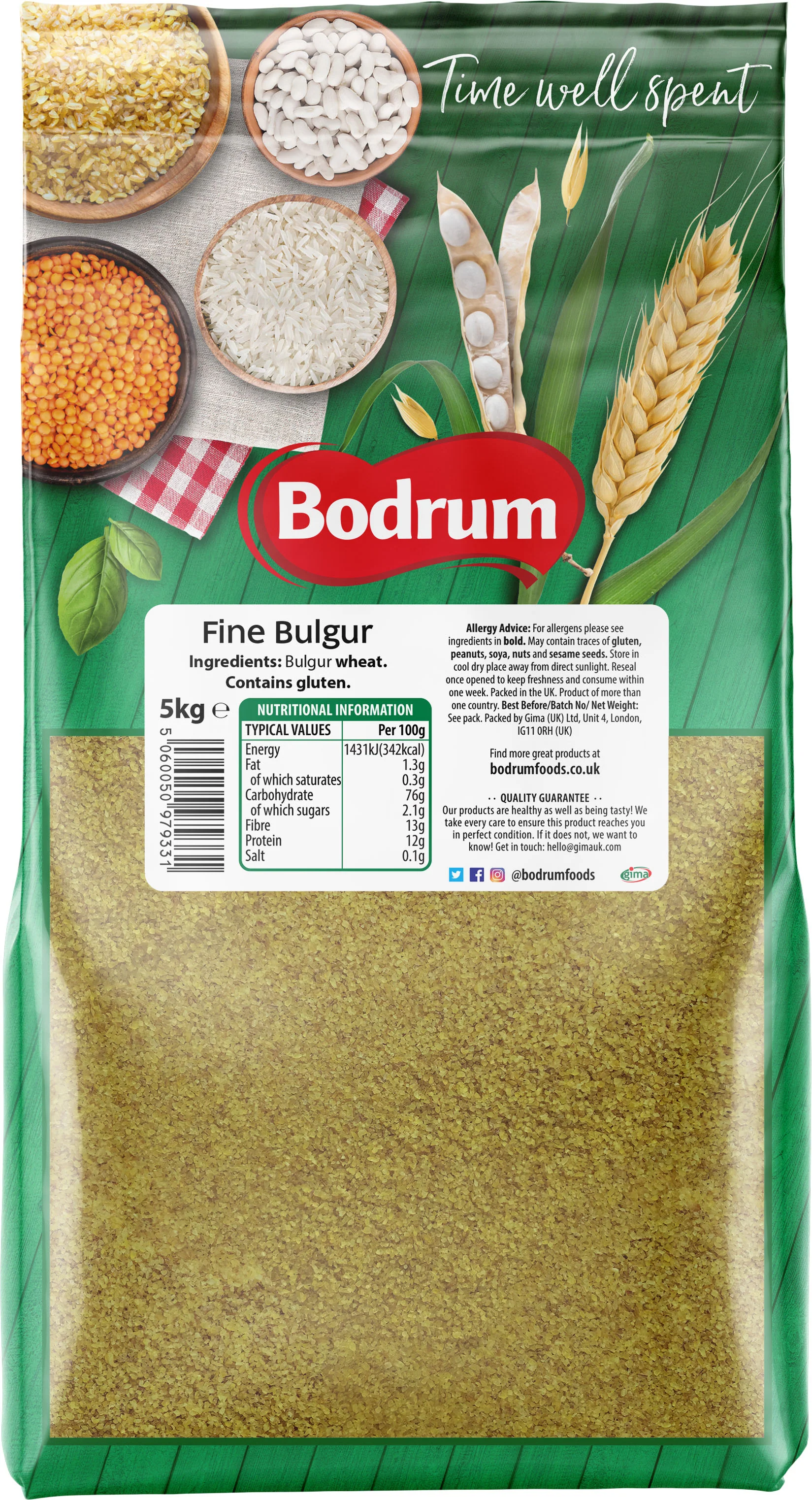 Bodrum Fine Bulgur 5kg - Image 2