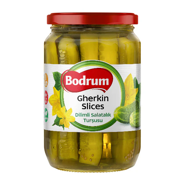 Bodrum Pickled Gherkin Sticks 670g