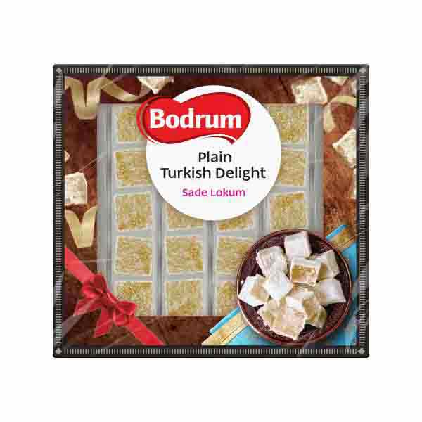 Bodrum Luxury Turkish Delight Plain 200g