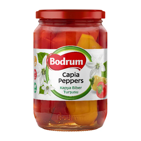 Bodrum Pickled Capia Peppers 650g