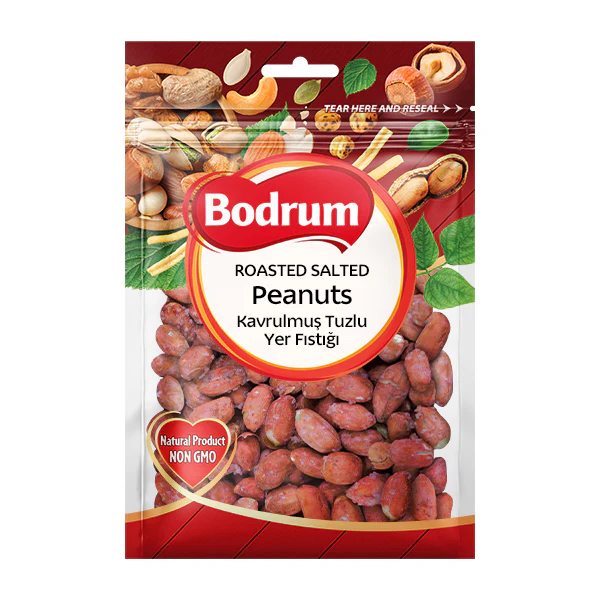 Bodrum Roasted & Salted Peanuts 150g
