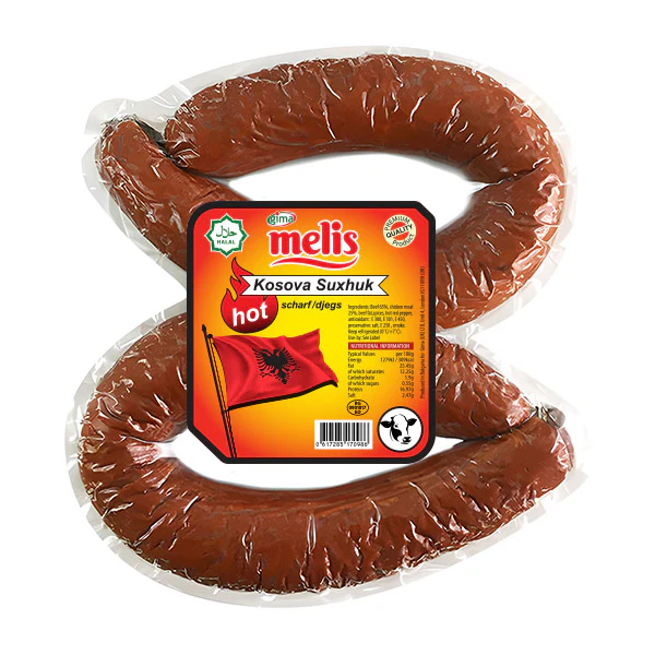 Melis Kosova Hot Suxhuk – Twin Pack (Approx. 850g)