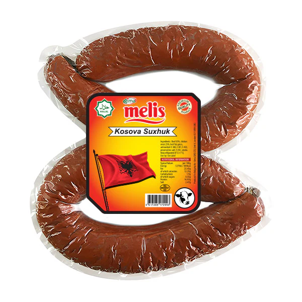 Melis Kosova Suxhuk Mild – Twin Pack Sausages (Approx. 800g)