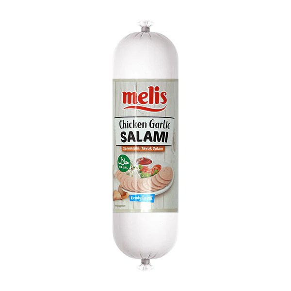 Melis Chicken Garlic Slicing Salami 500g