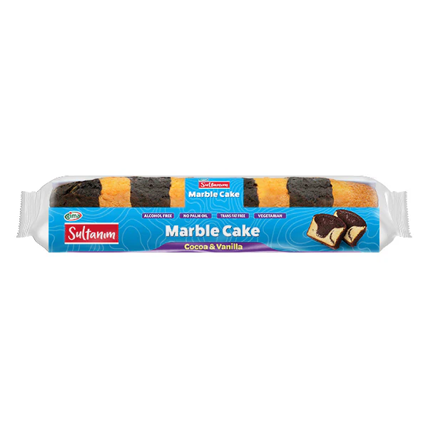 Sultanim Cocoa & Vanilla Flavored Marble Cake 550g