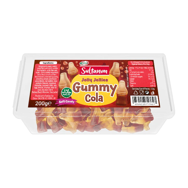 Sultanim Jolly Jellies Gummy Cola 200g