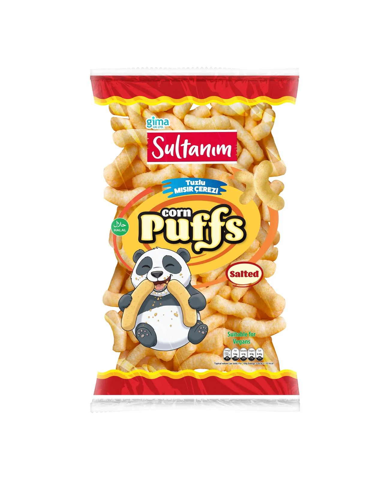Sultanim Salted Corn Puffs 85g